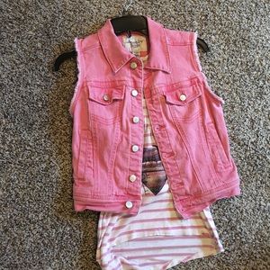 American rag tank top & vest