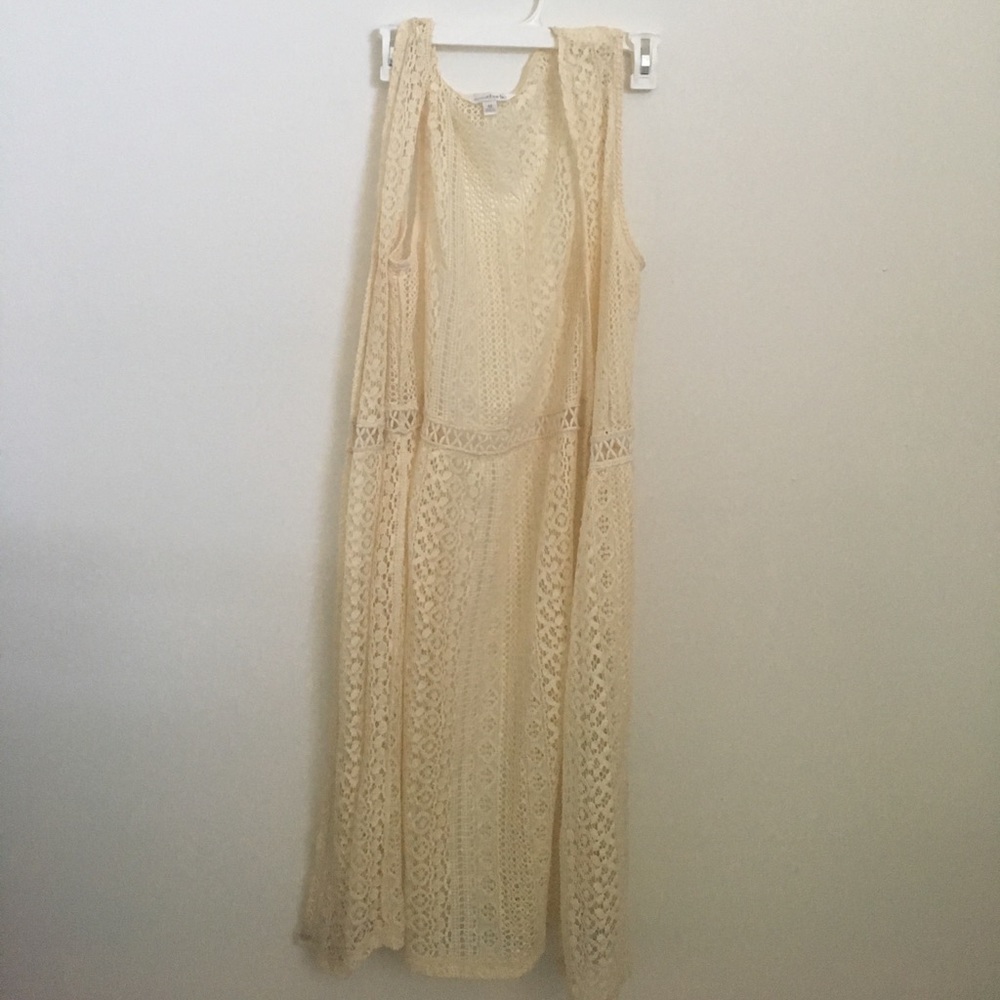 Knitted Swim cover up