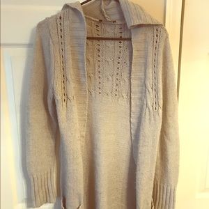 Long light blue sweater