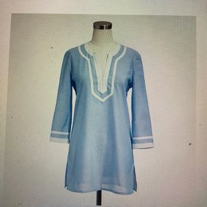 J. Crew cotton v-neck tunic