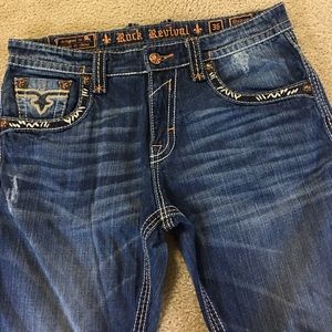 Men's Size 36 Rock Revival Jeans
