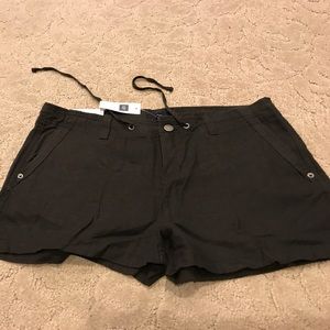 Slate cargo shorts never worn