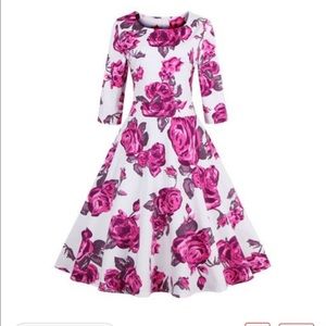 Pretty long sleeved dress