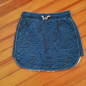 Girls Crewcuts quilted cotton skirt
