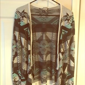 Aztec design sweater