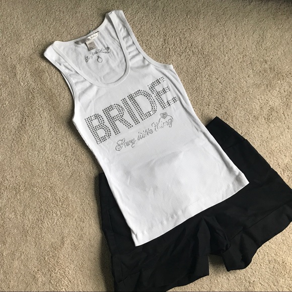 Victoria's Secret Tops - Victoria's Secret "Bride" tank