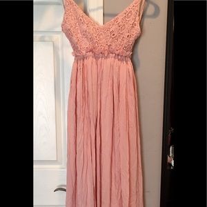 Saved by the Dress - Backless Maxi Dress