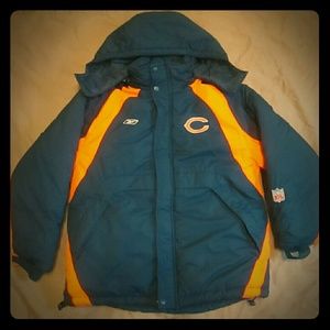 SALE Chicago Bears NFL Coat Large Team On Field