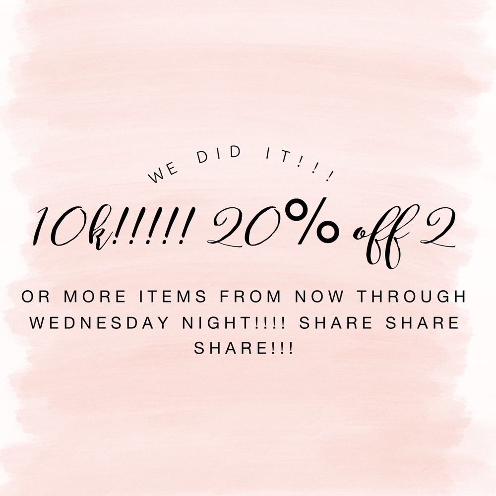 β€Discount doubled to 20% off 2 or more at 10K!! β€ - Picture 1 of 1