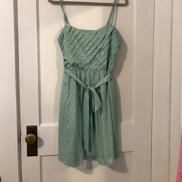 Lauren Conrad Pleated Crepe Dress - Picture 2 of 5