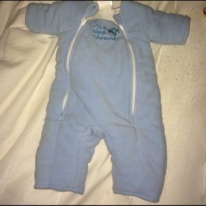 Merlin Magic baby sleepsuit
