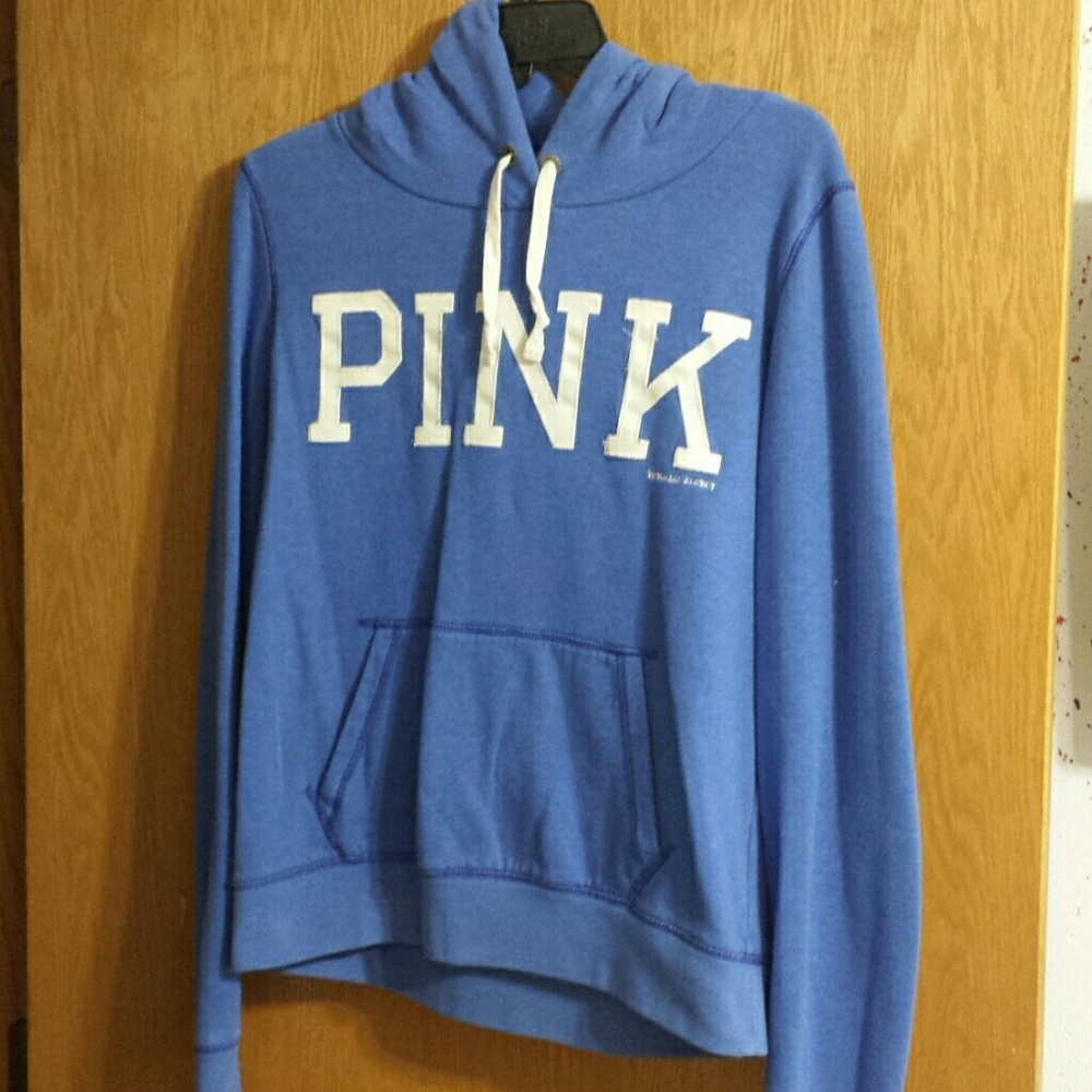 Blue victoria secret hoodie