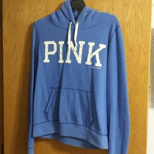 Blue victoria secret hoodie