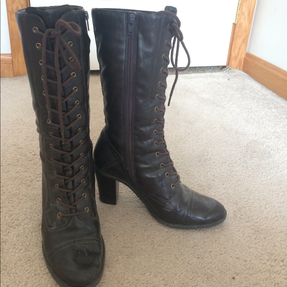 Brown Naturalizer Knee-High boots - Size 7.5