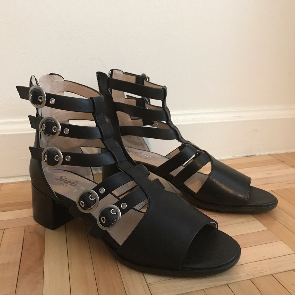 Shellys London 'Bea' Buckle Sandal