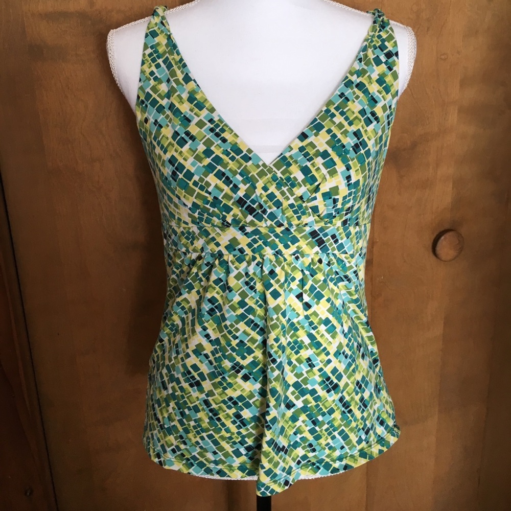 🌺GIFTED🌺 Ann Taylor colorful tank top