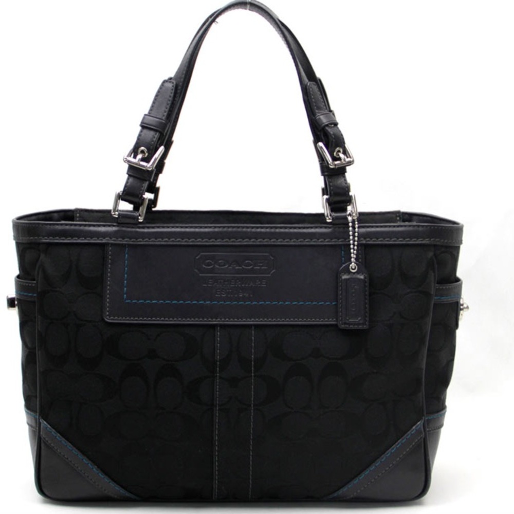 Coach Signature Shoulder Tote Bag