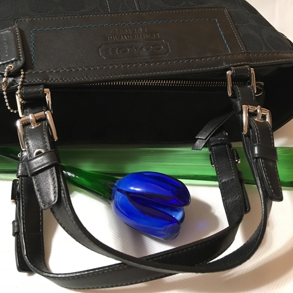 Coach Signature Shoulder Tote Bag - Picture 4 of 13