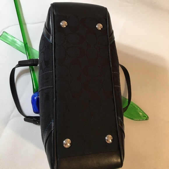 Coach Signature Shoulder Tote Bag - Picture 6 of 13