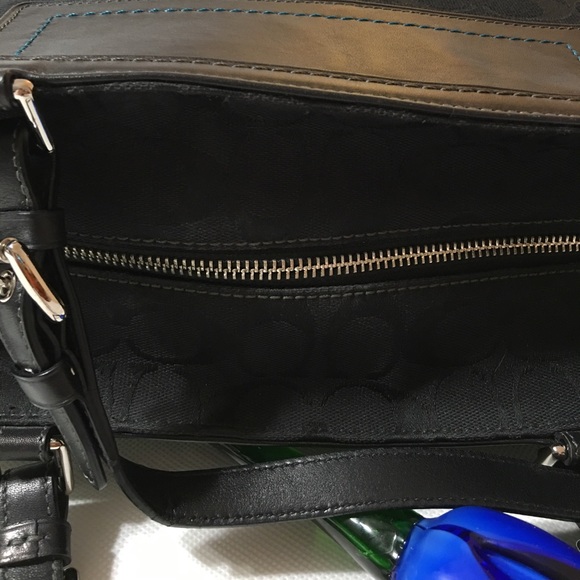 Coach Signature Shoulder Tote Bag - Picture 7 of 13