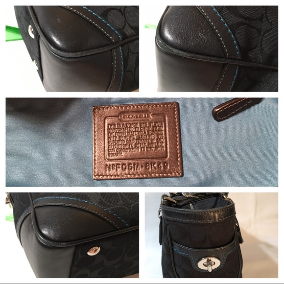 Coach Signature Shoulder Tote Bag - Picture 8 of 13