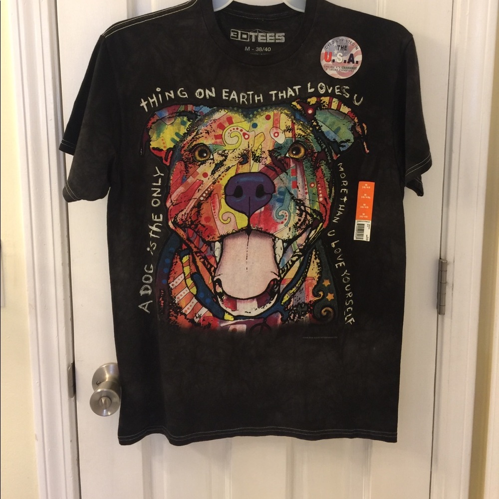 3D Tees TShirt Sz Medium 38/40  NEW with tags