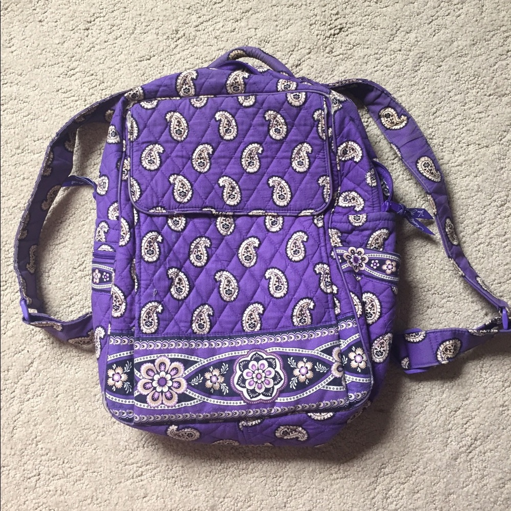BERA BRADLEY PURPLE BACKPACK!!