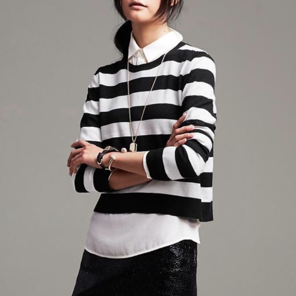 Striped Crop Top