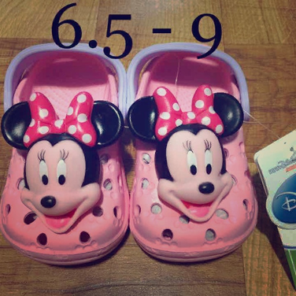Toddler Little Girl Minnie Mouse Clogs