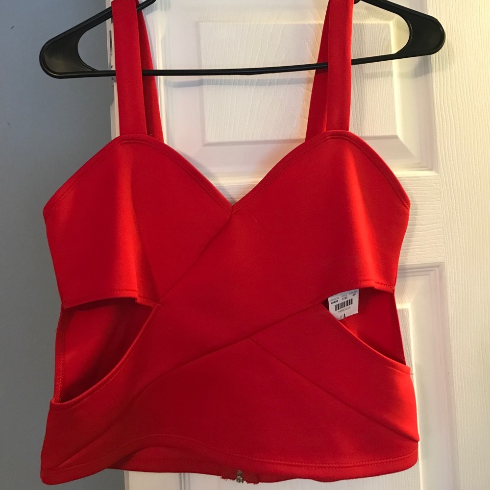 Cute red top