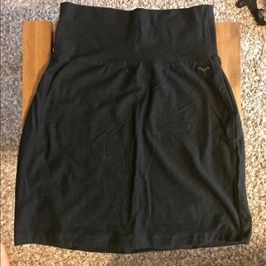 Pink Brand Black Pencil Skirt
