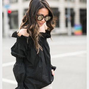 MLM LABEL Vienna Off Shoulder Top Wendy's Lookbook