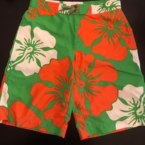 Lands End boys swim trunks size 10-12