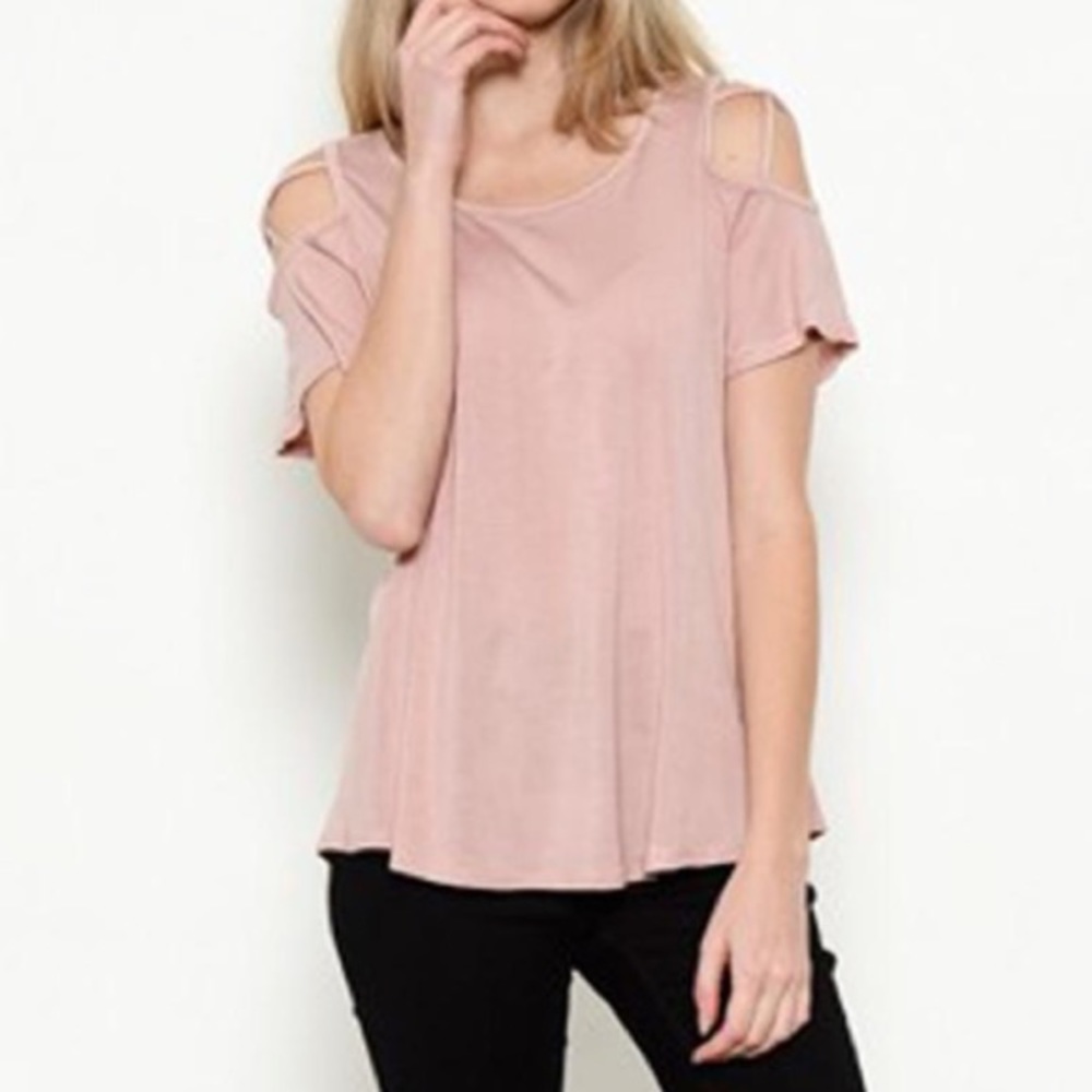 cold shoulder top