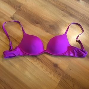 Wireless push-up bra