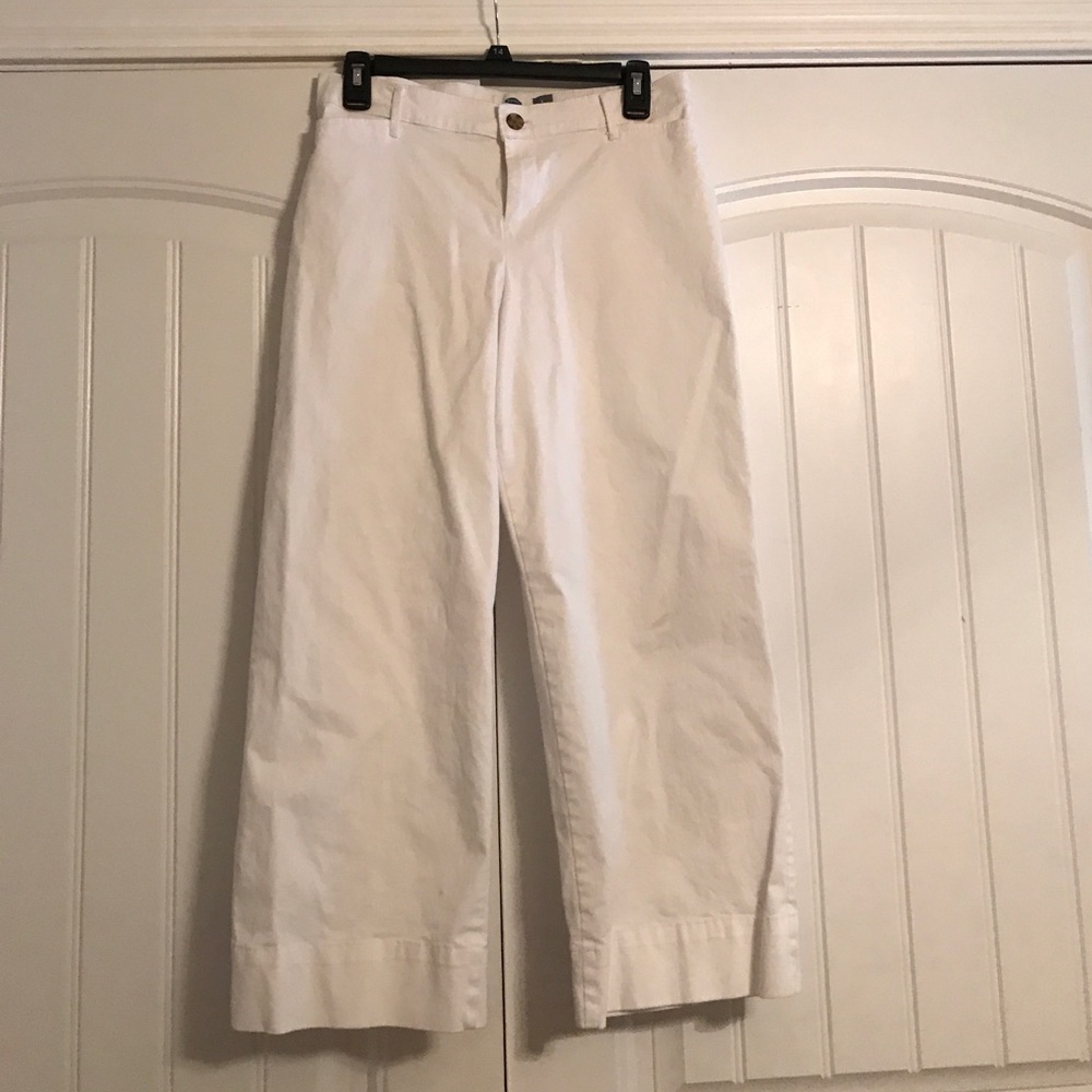Capri wide leg white size 2