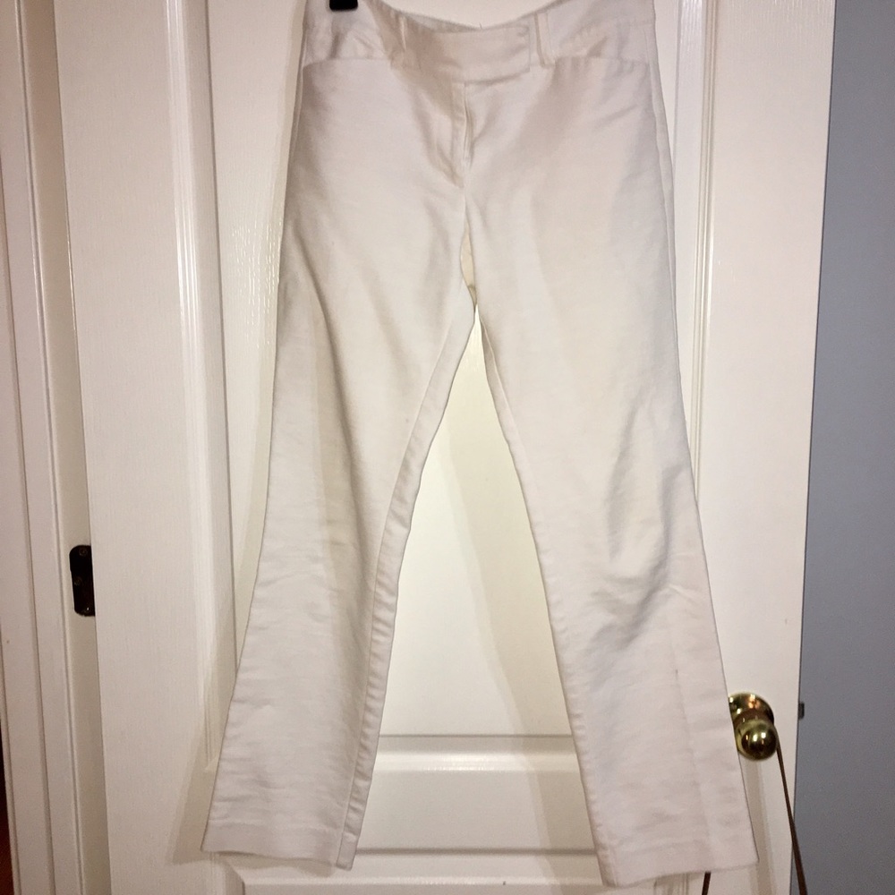 Ann Taylor Signature Collection Sz 2 White Pant