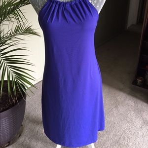 Athleta Kokomo Purple Swim Dress