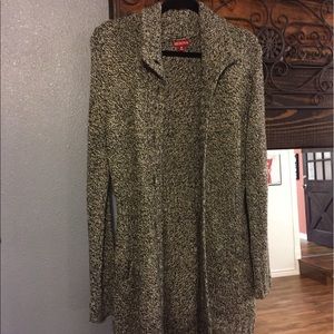 Merona Black&Gray Duster - size M