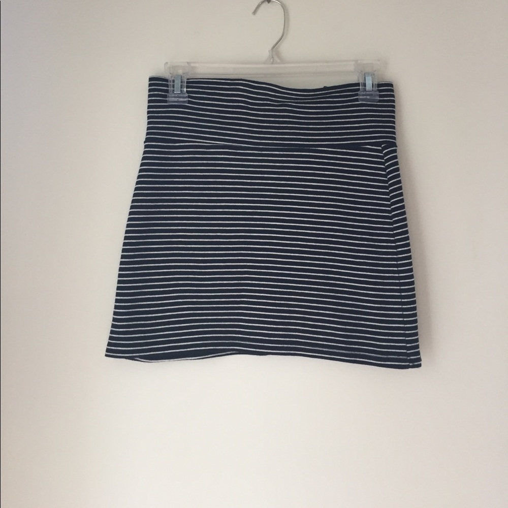 American apparel stripped skirt