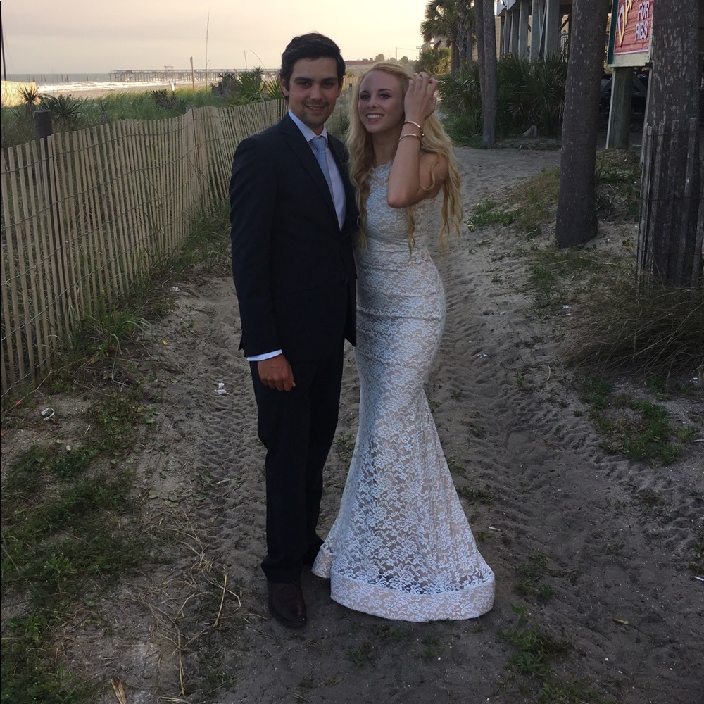 Mermaid Lace Formal Dress