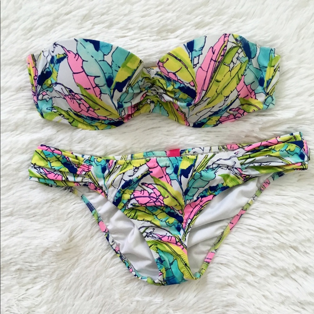 Victoria's Secret vibrant bikini sz 34B & sz S