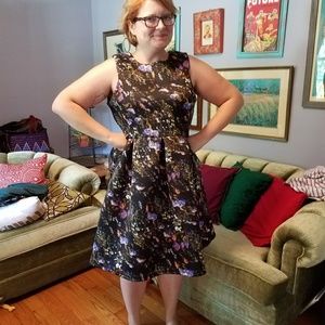 Floral A-Line Dress from Asos