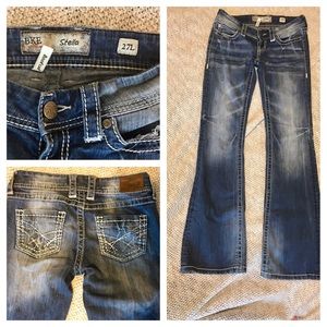 BKE Stella Bootcut Light Wash Jeans