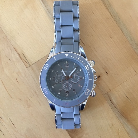 Gray silicone watch. Never been worn.