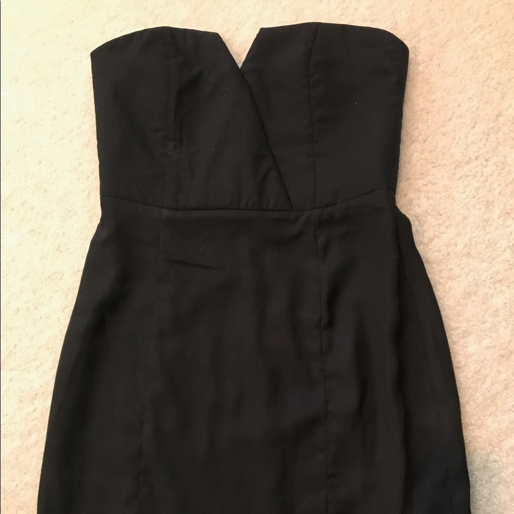 Black cocktail dress