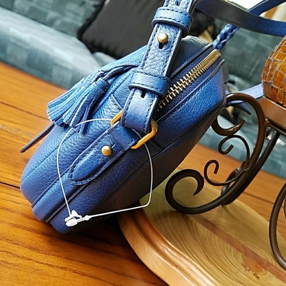 NWOT  Fossil Kendall Tasseled Crossbody bag - Picture 4 of 7