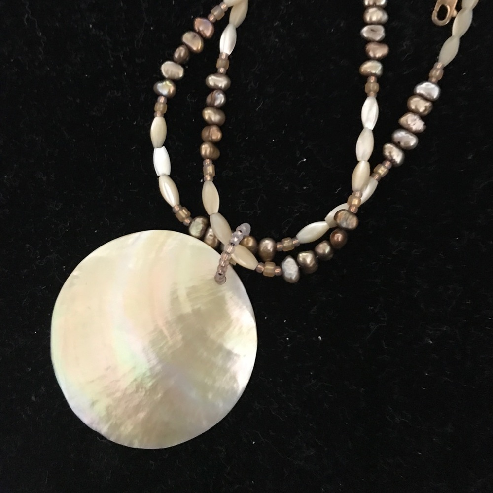 Beautiful shell necklace
