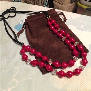 Red necklace