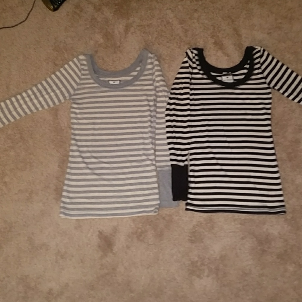 2 Proof Excellence striped shirts